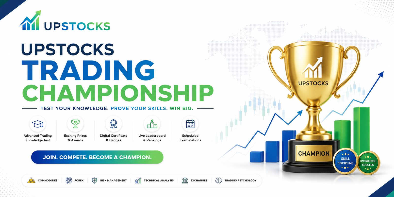 UpStocks Trading Championship - Test your knowledge, prove your skills, win big